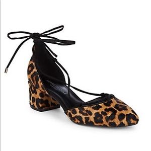 Kenneth Cole- Calf Hair Block Heel